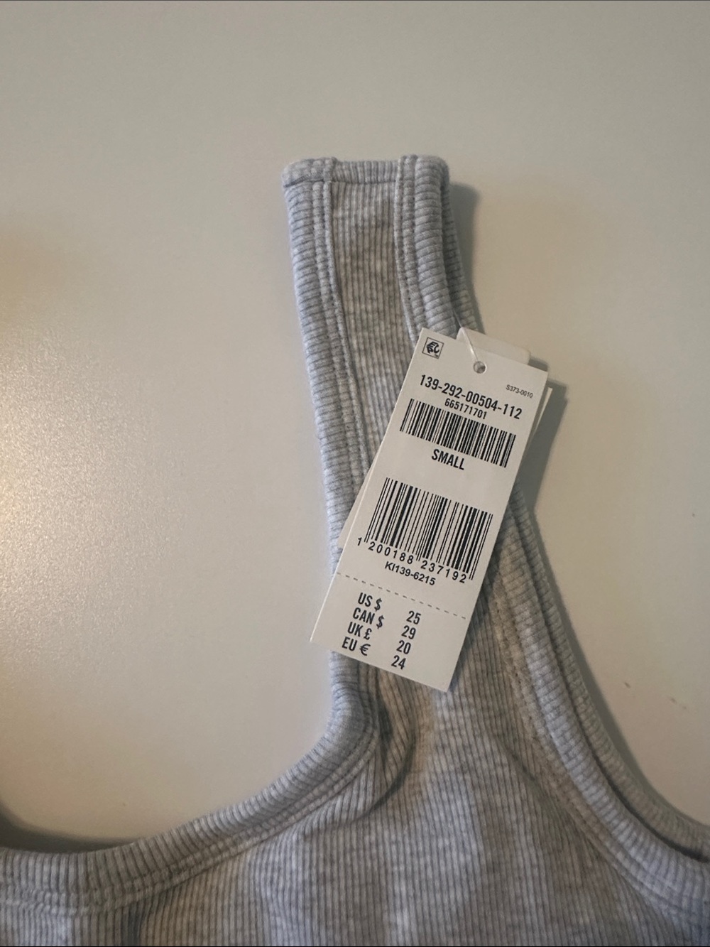 Abercrombie & Fitch Gray Ribbed Tank Top - Picture 3 of 12